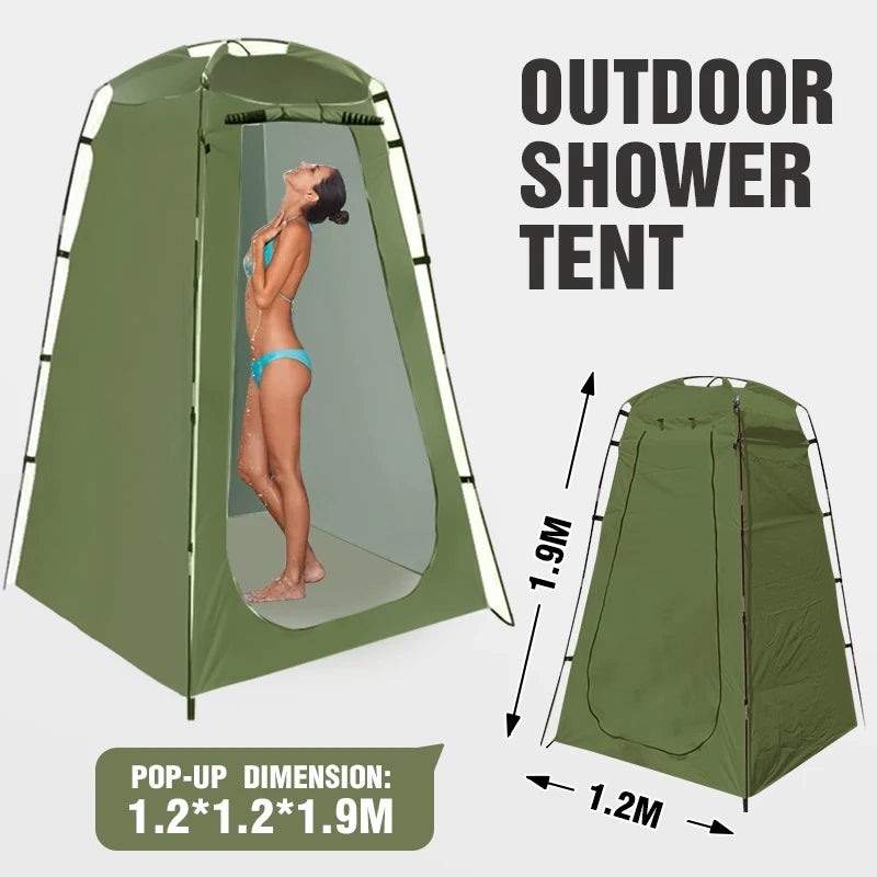 Westtune Portable Privacy Shower Tent Waterproof Outdoor Changing Room
